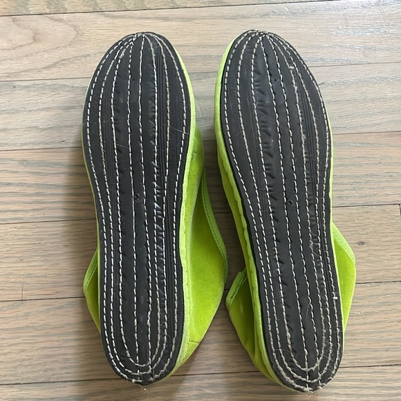 Friulane Slippers Green Velvet - Picture 4 of 4